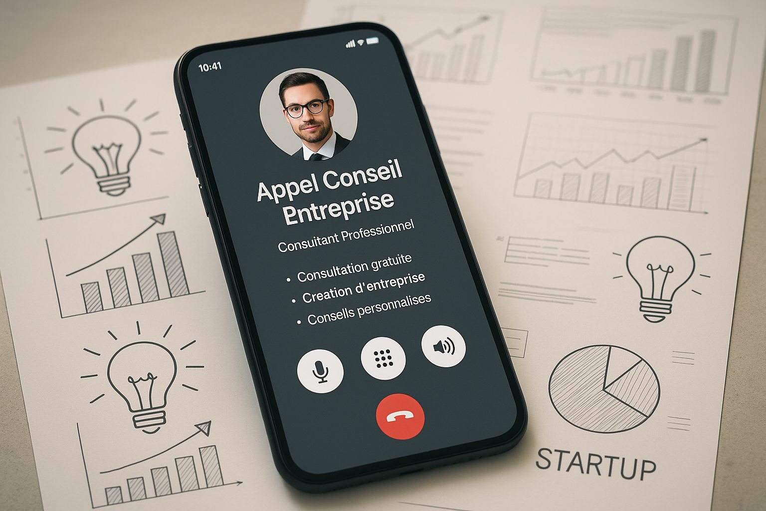 la présentation est bonne mais fait en sorte que se soit pour un appel d'information pour trouvé qu'elle sera la meilleur manière pour le client de lancer son entreprise